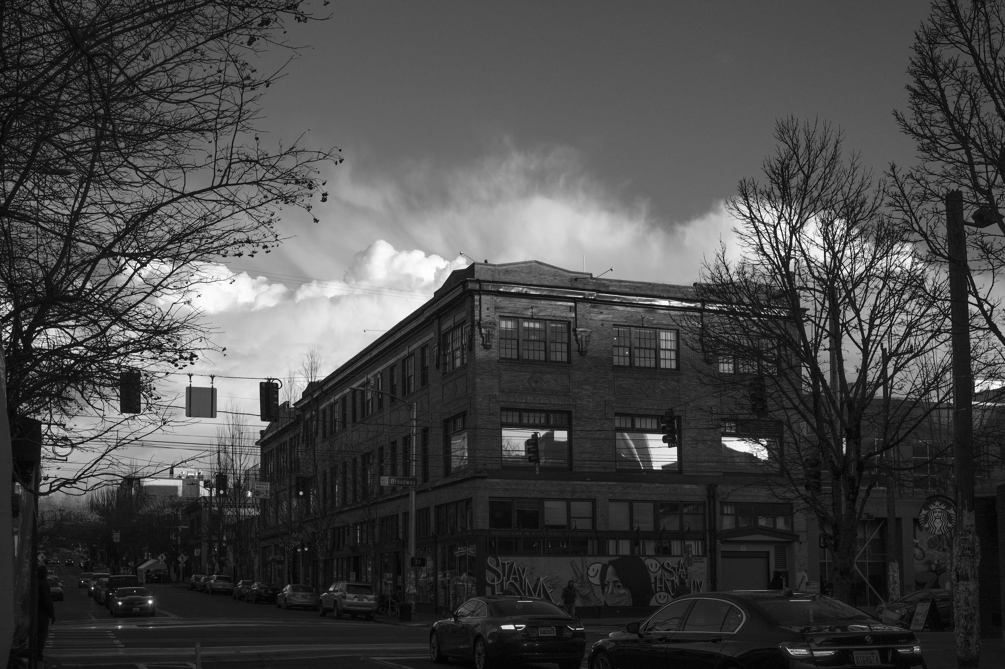 A dark Capitol Hill Seattle
