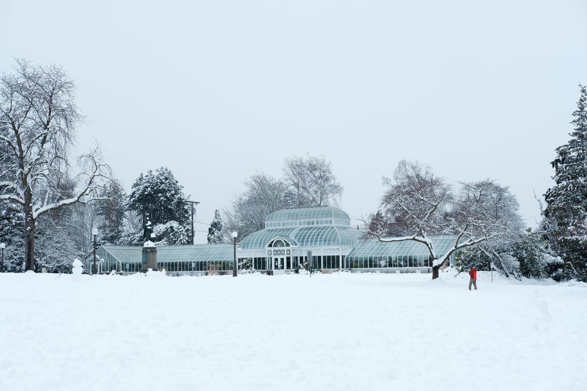 Volunteer Park Seattle February 2021